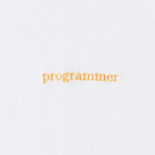 画像をギャラリービューアに読み込む, ‘programmer’ Tee - Yellow
